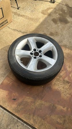 BMW 19” Rim And Tire 