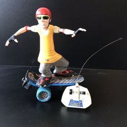 Skate board guy with remote control