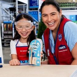 Lowes Door Knocker Kids Workshop DIY with Patch June 2025