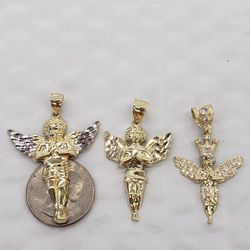 Real 10k gold pendant