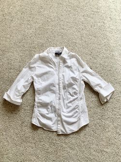 White blouse size L