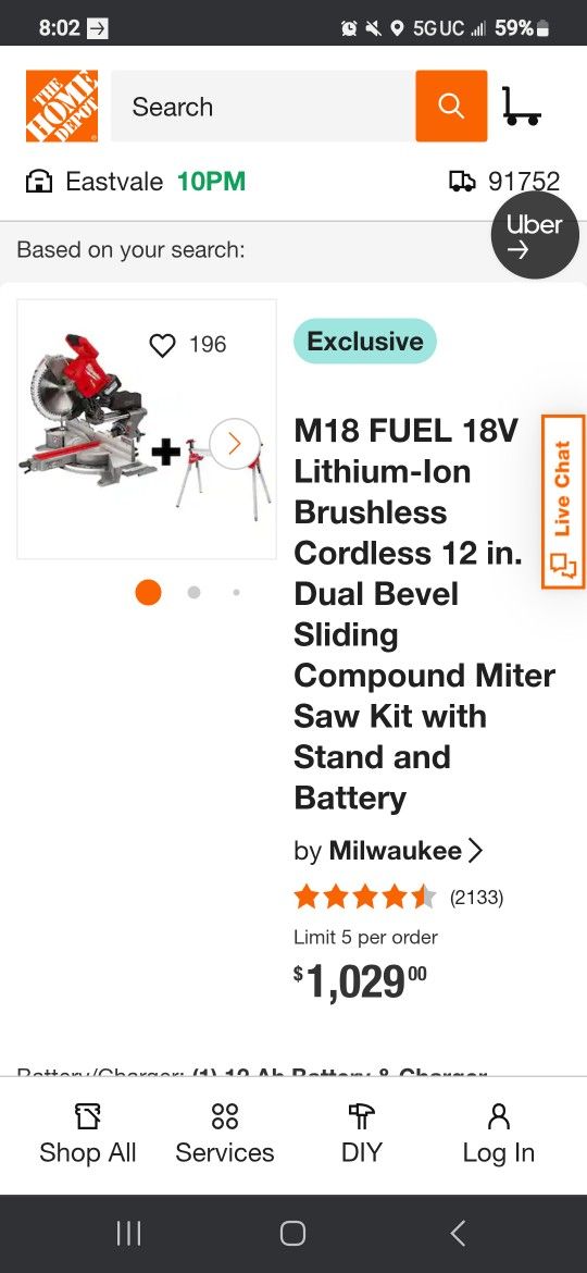 Milwaukee Universal Folding Miter Saw & Stand