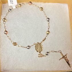 Rosary bracelet