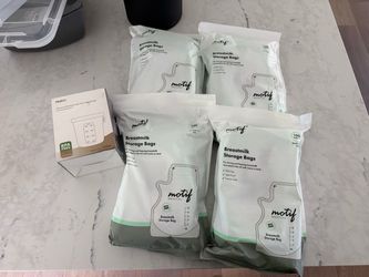 Breast milk bags