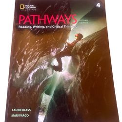 Pathways Reading Writing Critical Thinking 4 Blass Vargo NatGeo 2nd Ed Paperback