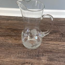 Glass Pitcher