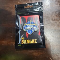 Los Angles Dodgers Back To Back World Series Enammel Pin