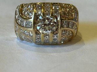 Old European Cut Diamond Ring