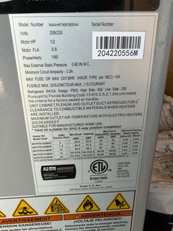 A/C 3 ton CON SU GARANTÍA $1.100