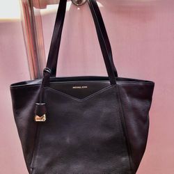 Michael Kors Black Leather tote