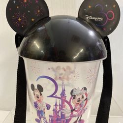 Disneyland Paris 30th Anniversary Celebration Mickey Ear Popcorn Bucket Disney