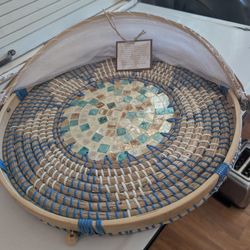 Outdoor/ Indoor Serving Tray With Net