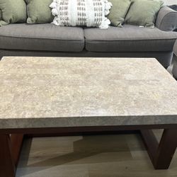 Coffee table and (2) end tables