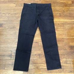 Levi’s 34x30 Men Black Pants Jeans Chinos