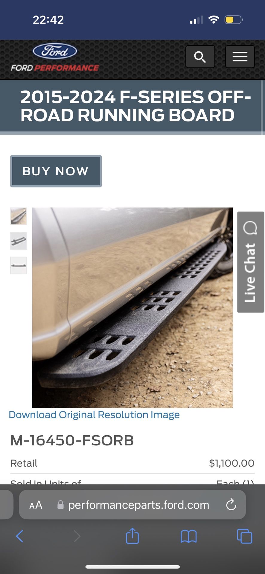 2023 Tremor Running Boards