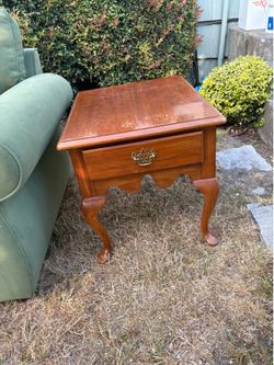 Matching Queen Anne end tables