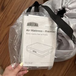 Full Sized Air Mattress Electric Pump