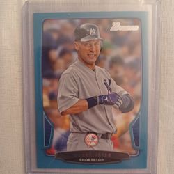 Bowman Derek jeter blue. Parallel 339/500