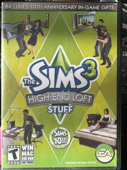 The Sims Three High-End Loft Stuff windows mac