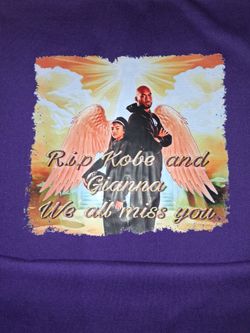 Kobe and Ginny tribute shirts