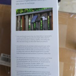 Arlo solar panel 