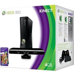 Microsoft Xbox 360 4GB Console and Kinect Bundle