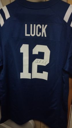 Andrew Luck Autographed Jersey 