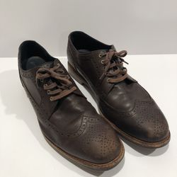 Men’s Cole Haan Brown Leather Oxfords Size 13