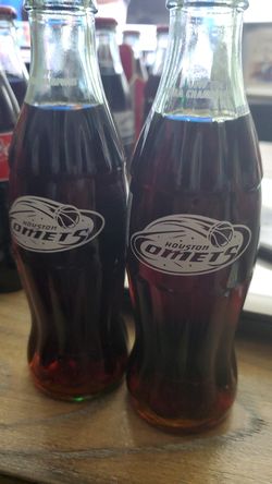 Coca Cola 8 oz Commemorative Bottle 1997 WNBA Champions Houston Comets