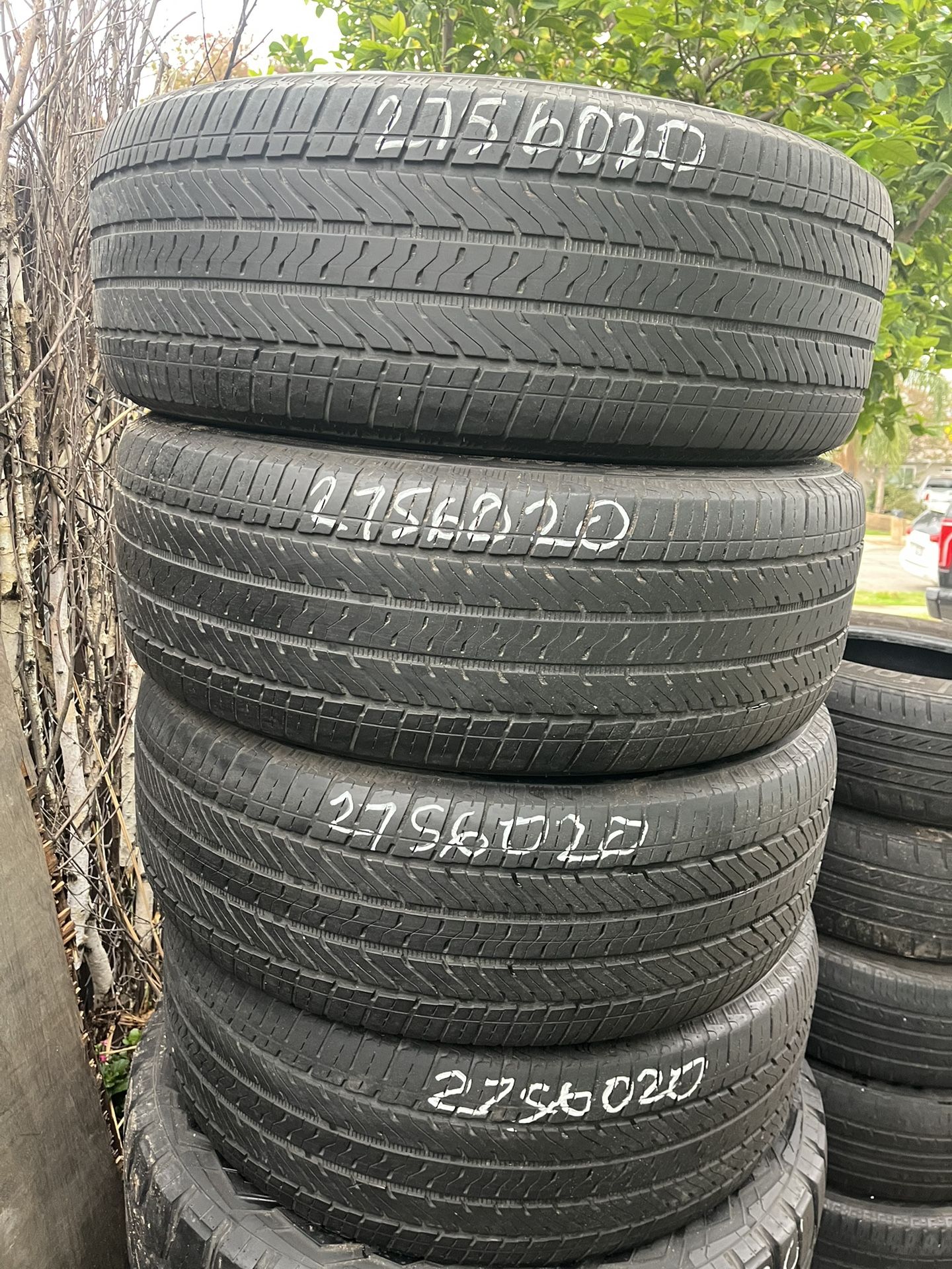 275-60-20 Bridgestone Set ππππ