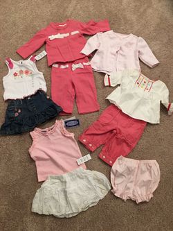 Clothing 3-6 months- different brands