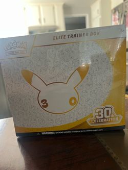 Pokémon TCG 30th Celebration Elite Trainer Box ETB – Factory Sealed