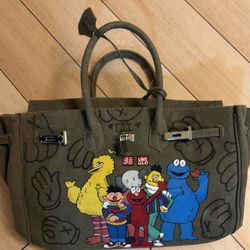 KAWS Uniqlo Sesame Street Canvas Bag