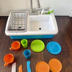 Toys-Kitchen Play Sink Toy