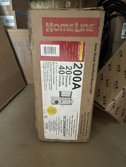 SQUARE D SC2040M200PF ALL-IN-ONE RING OH/UG SEMIFLUSH 200A SOL LOAD CENTER MAIN LUG LOAD CENTER