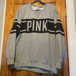 Victoria Secrets PINK Sweatshirt Size: Lg