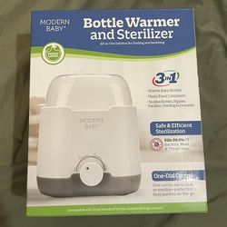 Bottle warmer and sterilizer