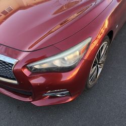 Q50 Left Driver Side Headlight With Afs 