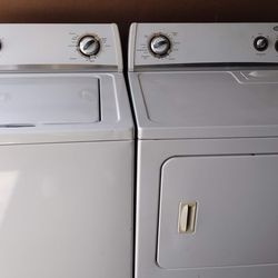 Whirlpool washer and gas dryer
