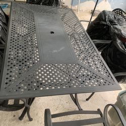 Patio Set - Table & 6 Chairs