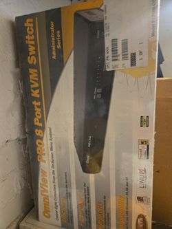 8 port KVM switch