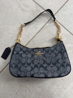 Coach Signature Jacquard Mini Shoulder Bag