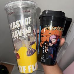 Genshin Impact X Happy Lemon Tumbler Cup Anime 