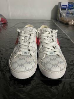 Michael Kors Women's Poppy Logo Trim Sneakers