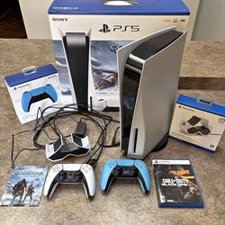 Quick Sale! Ps5 disc edition Games Bundle