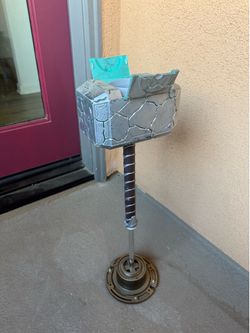 Custom built thor mjolnor cup holder
