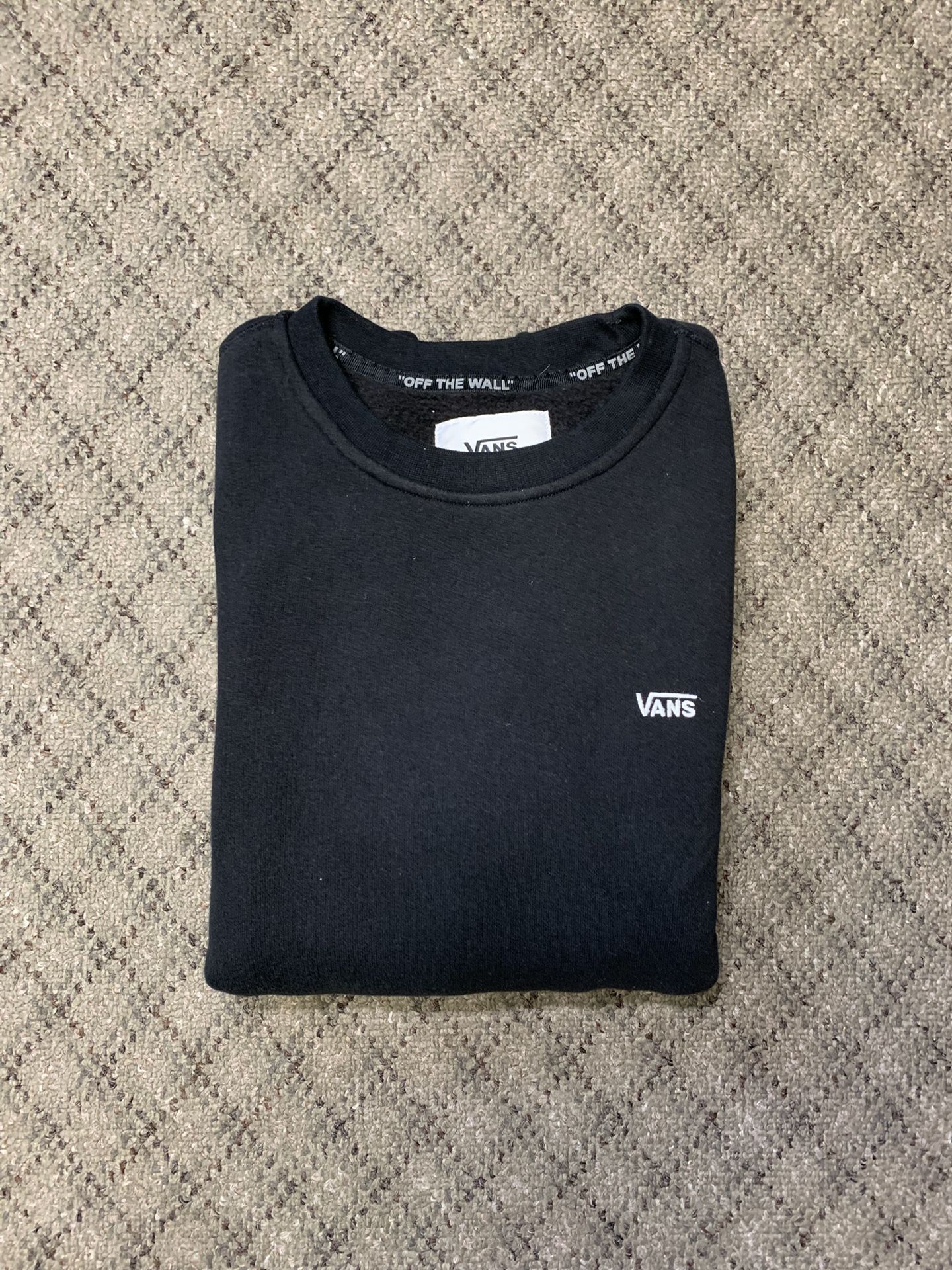 Black Vans Crewneck
