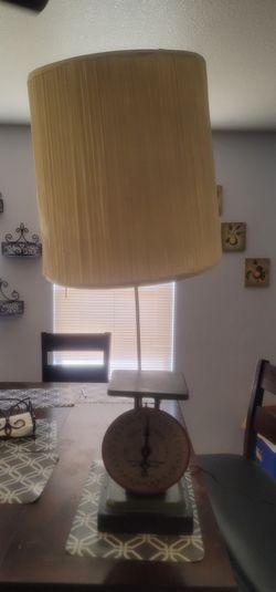 Scale lamp  Antique