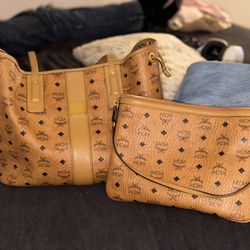 Authentic Gently Used Medium Size MCM Purse