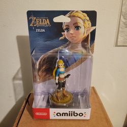 Breath of the Wild Zelda Amiibo Sealed